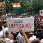 Featured & Cover Cockroach Party Protest in India Halted by Tear Gas Near Parliament
