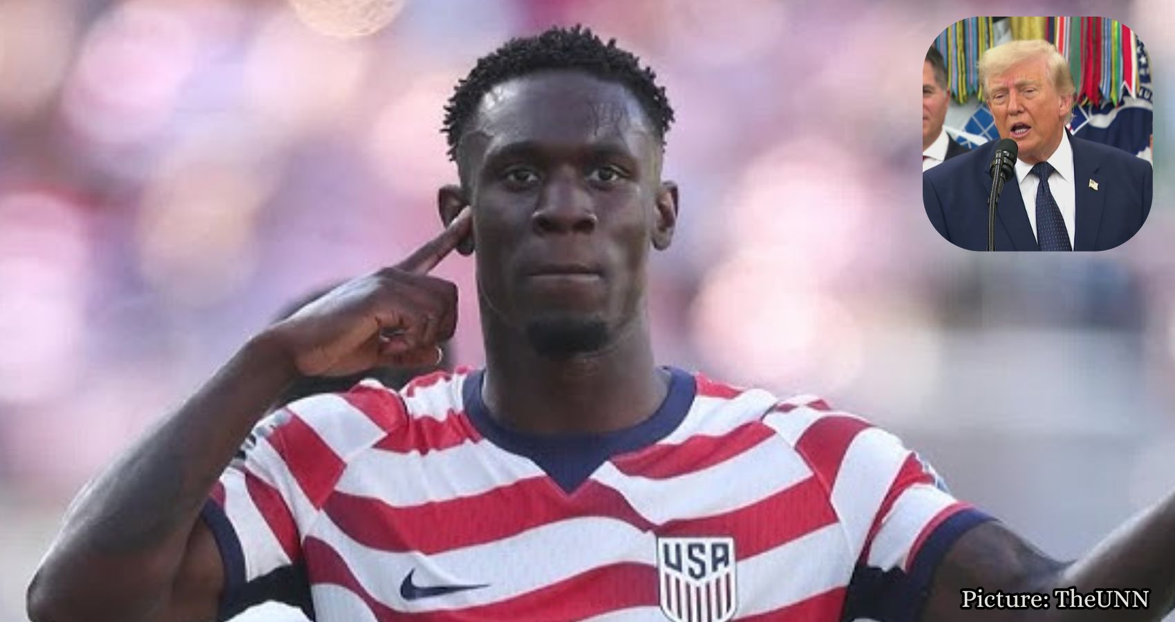 Featured & Cover FIFA Clears Balogun Following Controversial Trump Call