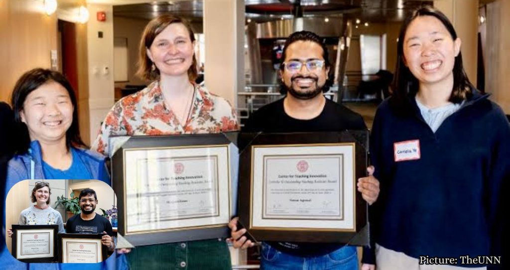 Naman Agrawal Recognized with Cornell Award for Teaching Excellence
