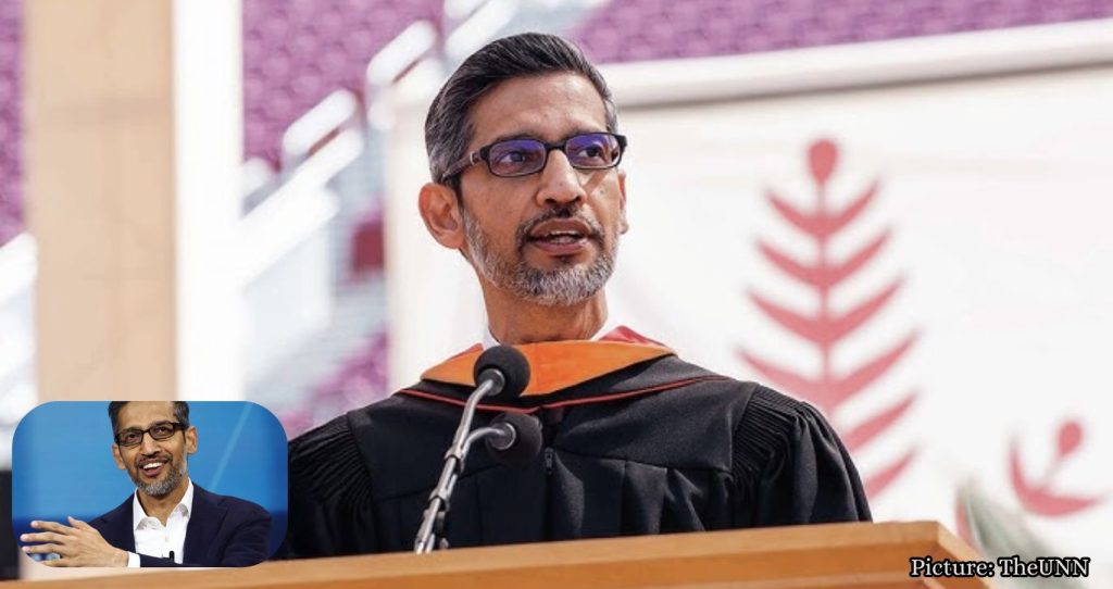 Google CEO Sundar Pichai Encourages Graduates to Embrace Career Flexibility
