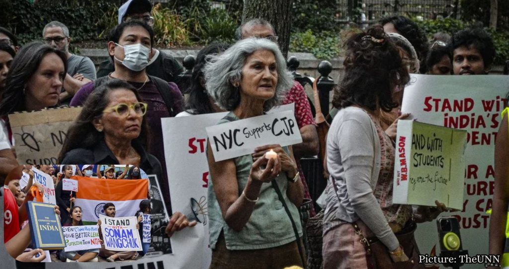 Hindus for Human Rights Rally in U.S. Supports Indian Student Protests