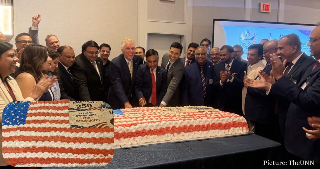 Indian-American Business Group Celebrates America’s 250th Birthday with Cake