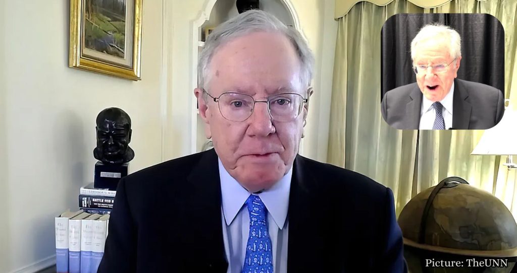 Steve Forbes Supports Trump’s Warning on Communism at Mt. Rushmore