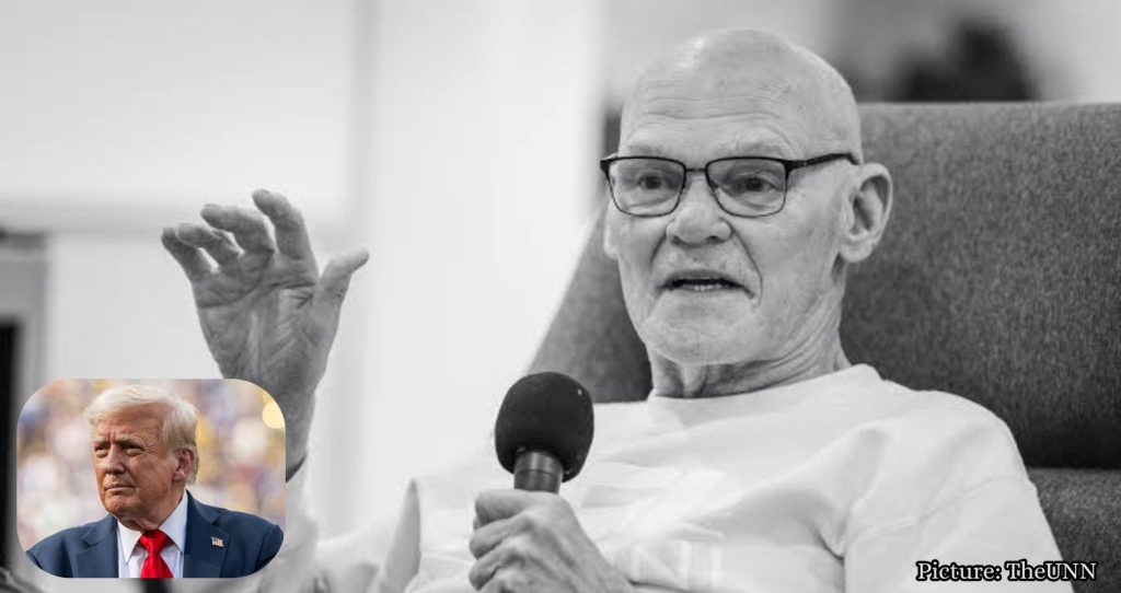 Featured & Cover James Carville Revisits 'It's the Economy Stupid' Slogan Amid Trump Er