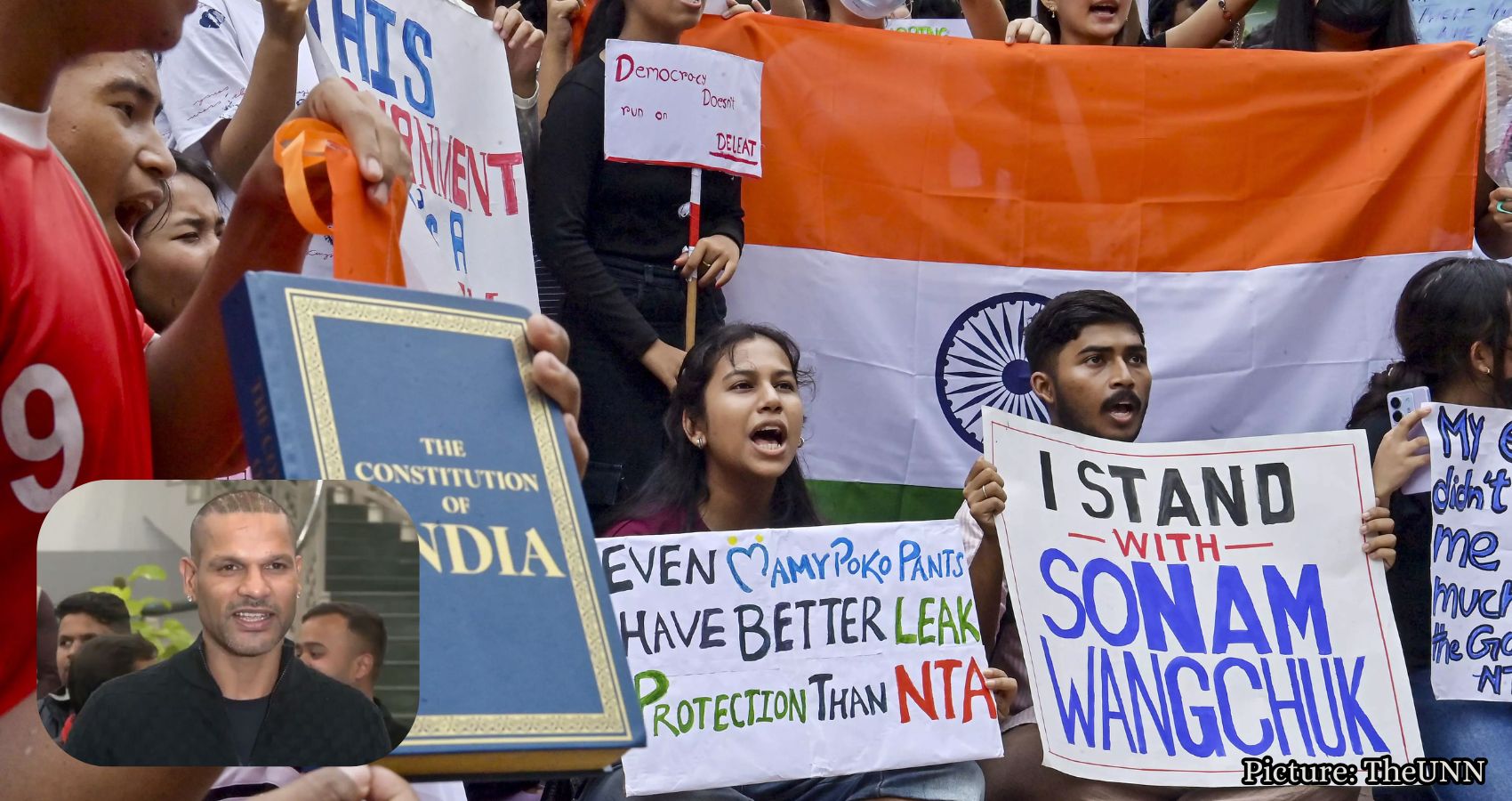 Featured & Cover Shikhar Dhawan Encourages Youth Amid NEET Protests