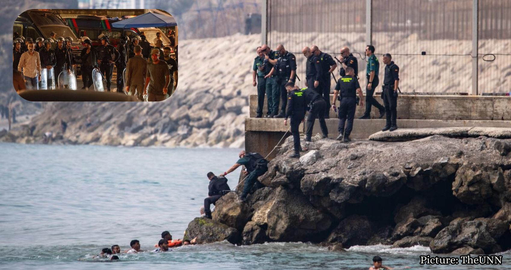 Featured & Cover Spain Deploys Military as Migrant Crisis Overwhelms Border Enclave