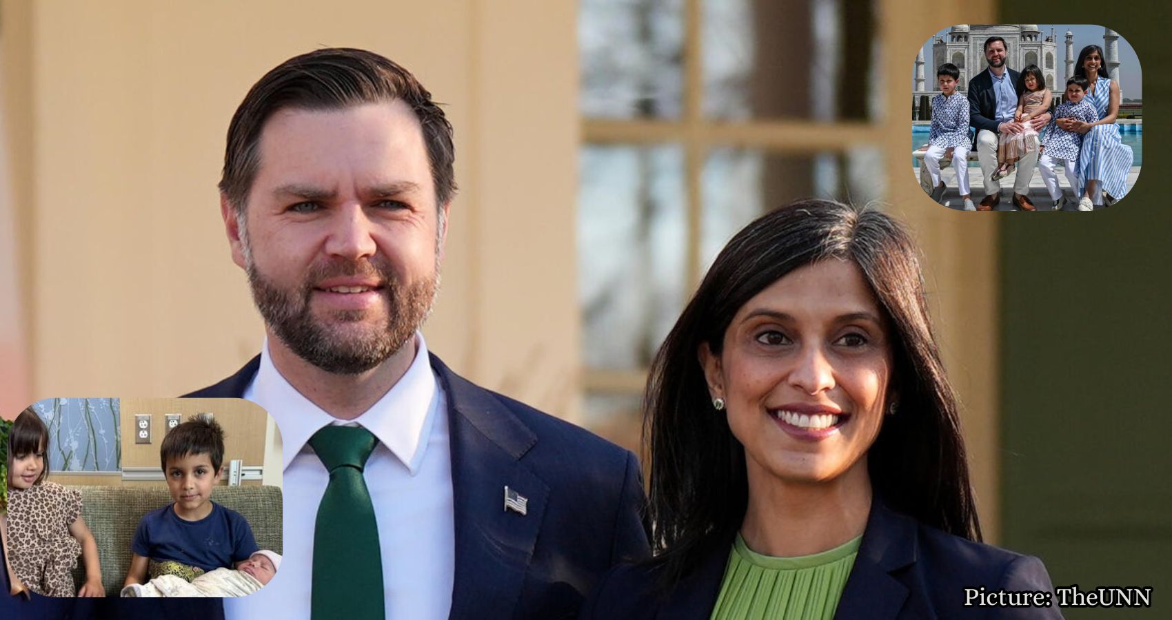 Featured & Cover Vice President JD Vance and Family Welcome Fourth Child Alec Neel Vance