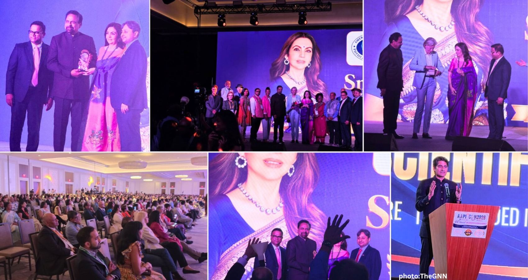 Nita Ambani Honored with AAPI Humanitarian Award in Florida