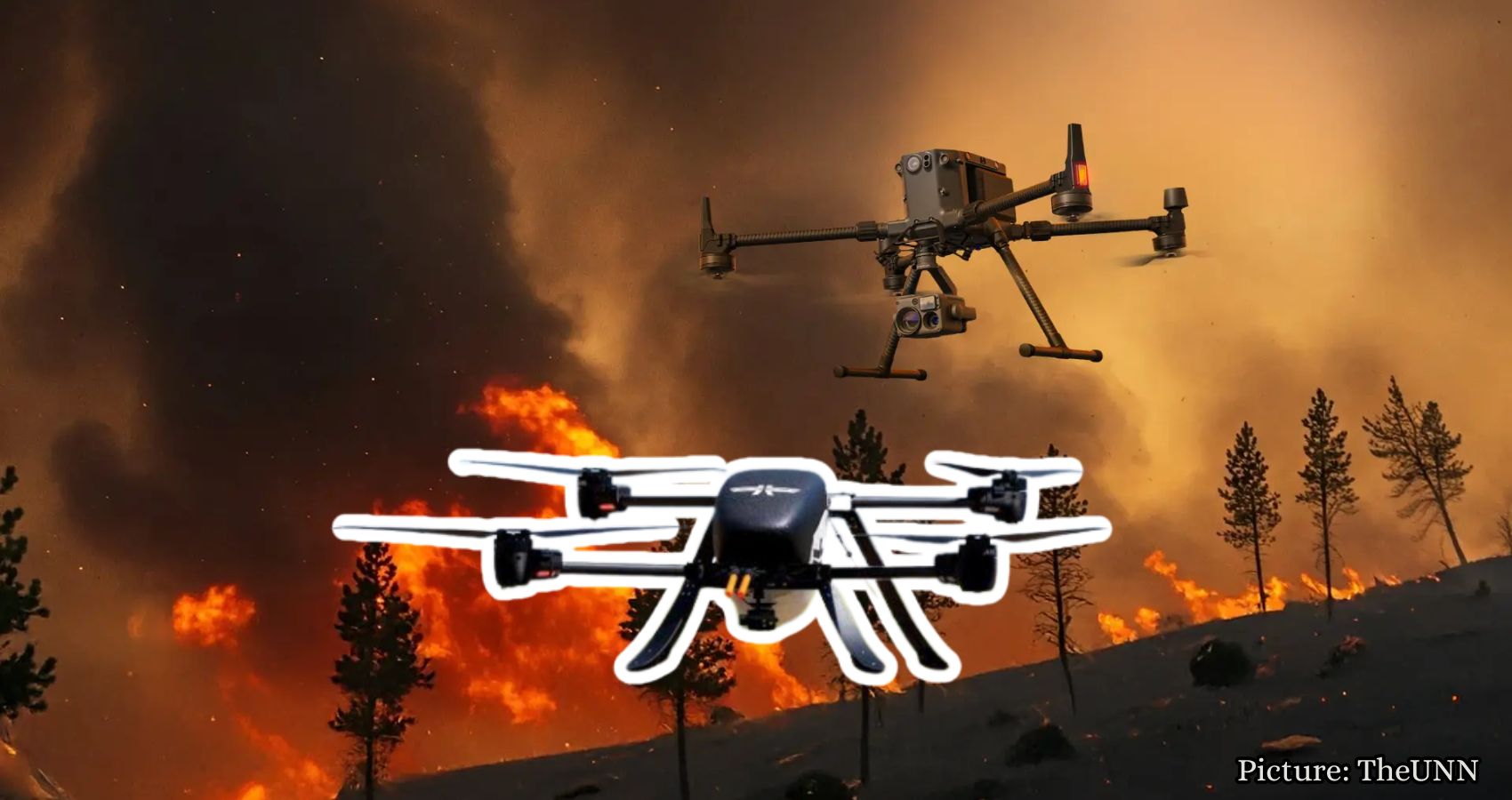 Featured & Cover AI Enabled Drones Target Wildfires in Innovative Firefighting Efforts