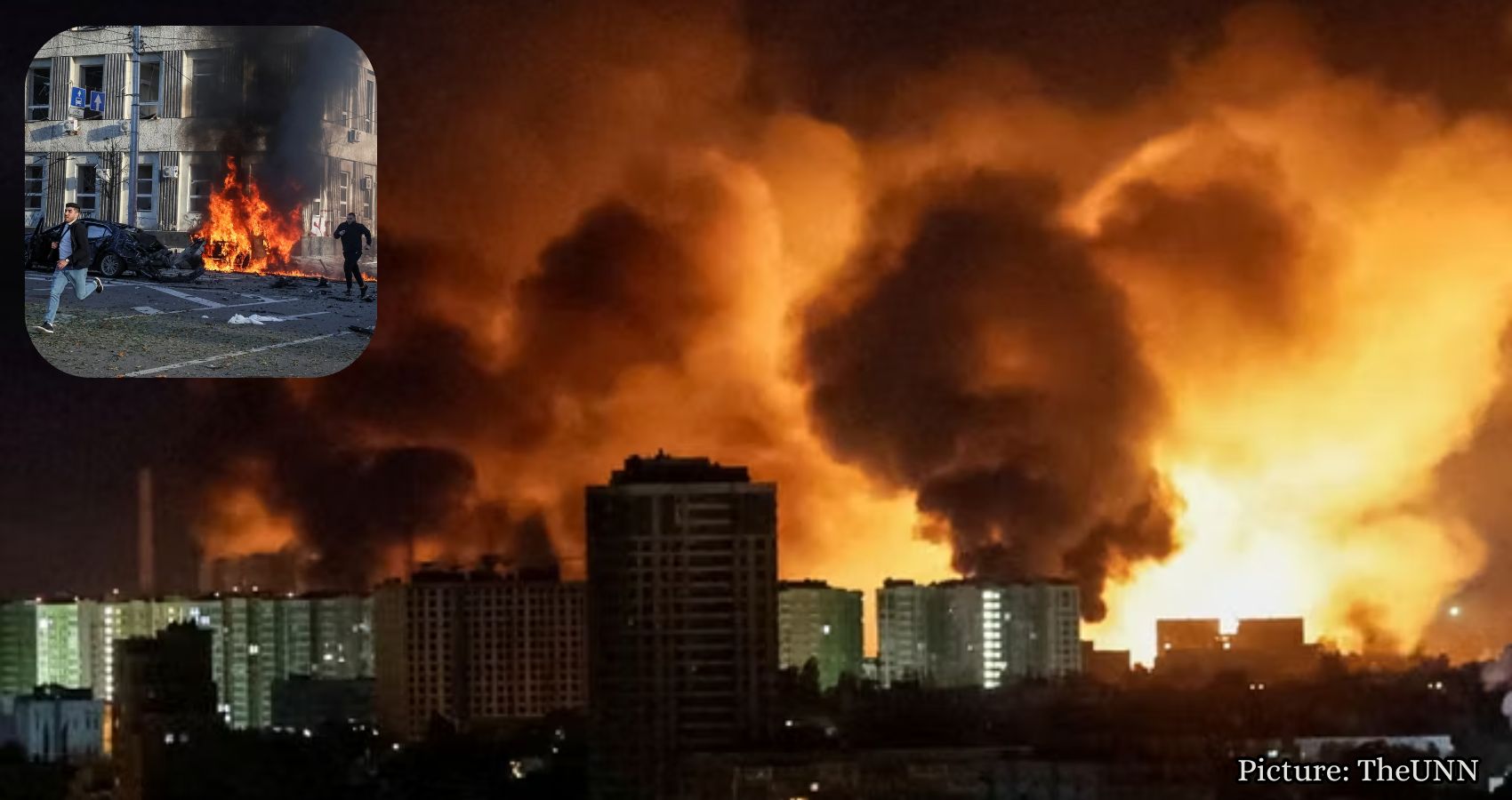 Featured & Cover Explosions Reported in Kyiv Amid Ongoing RussiaUkraine Conflict