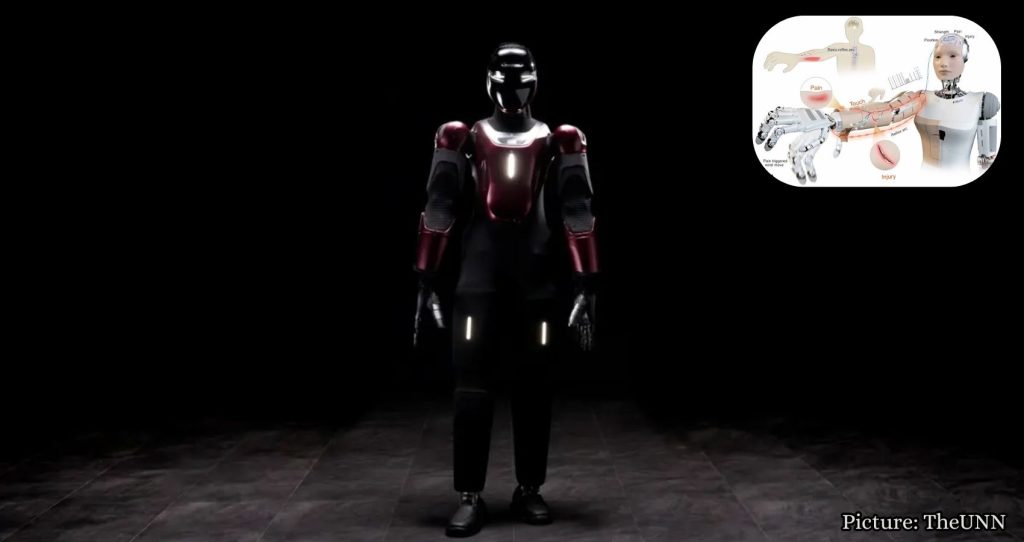 Humanoid Robot Skin Can Sense People Before Physical Contact
