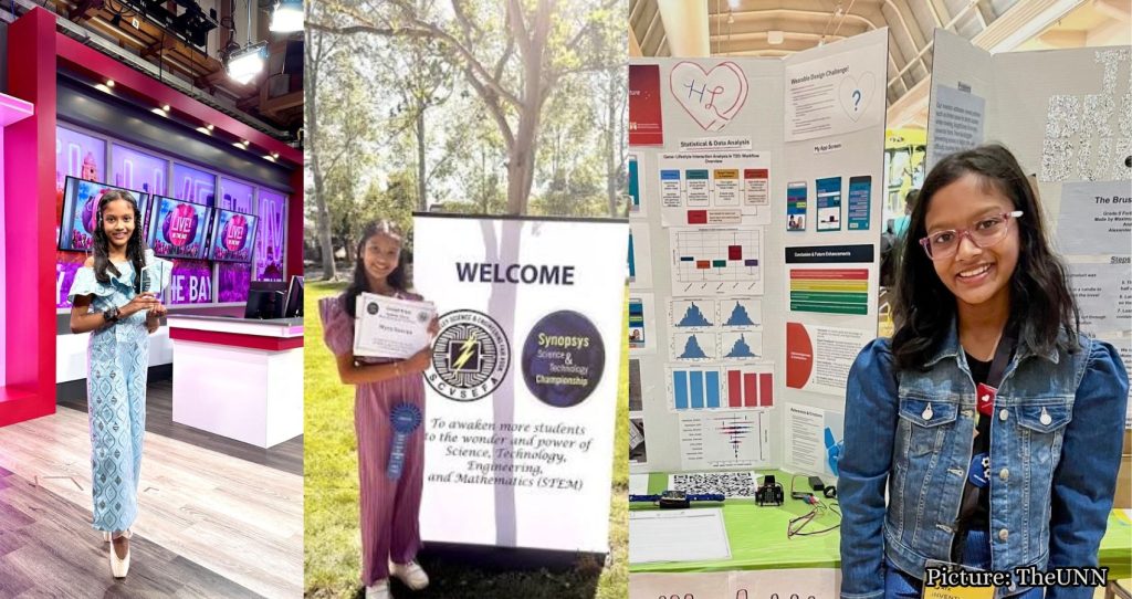 Indian-American Myra Saxena, 11, Excels as Scientist and Inventor