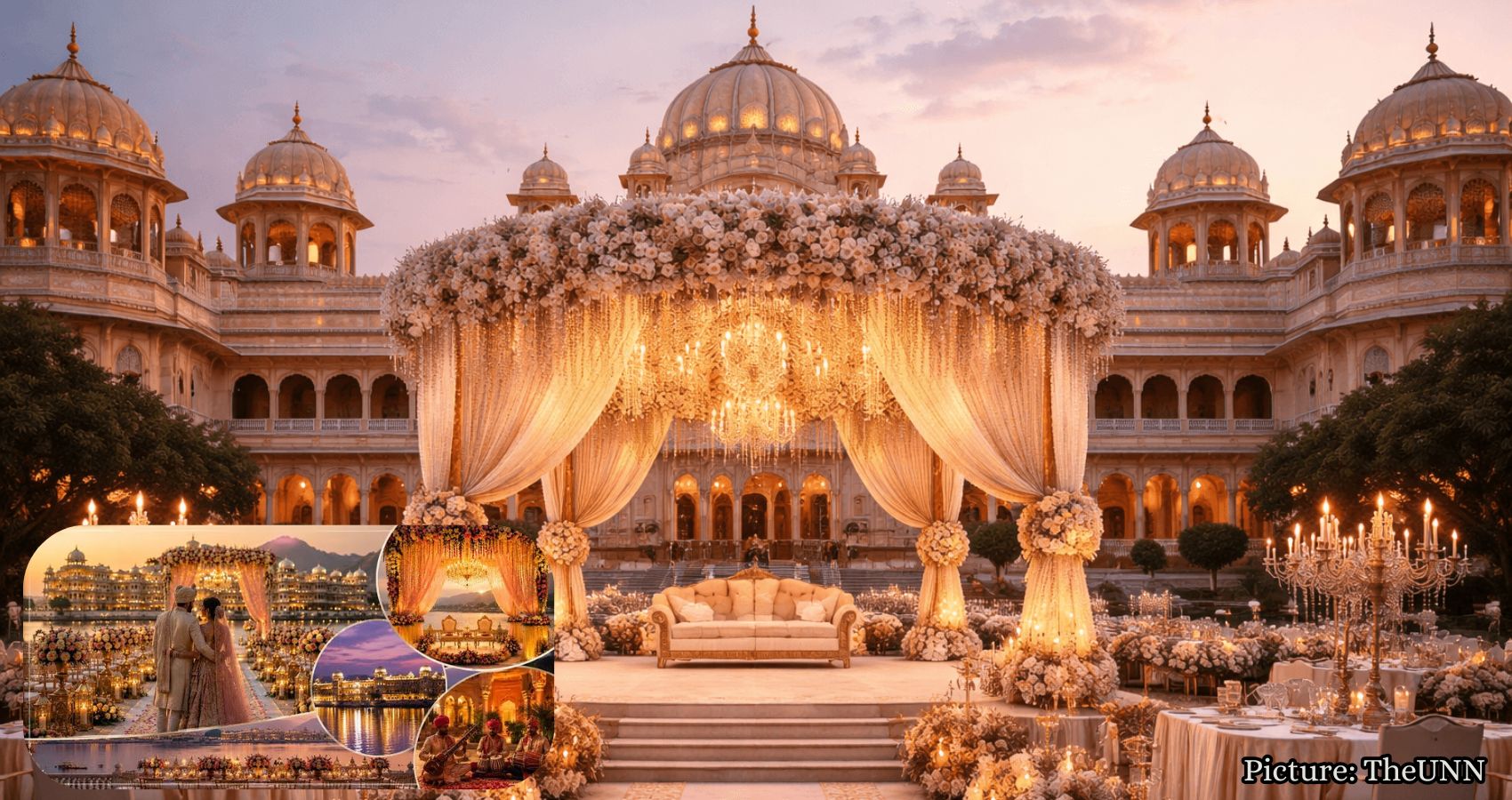 Featured & Cover Luxury Weddings in India Emphasize Exclusive Venues and Unique Experiences
