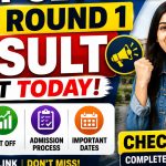 Featured & Cover MHT CET 2026 CAP Round 1 Seat Allotment Results Released Today (1)