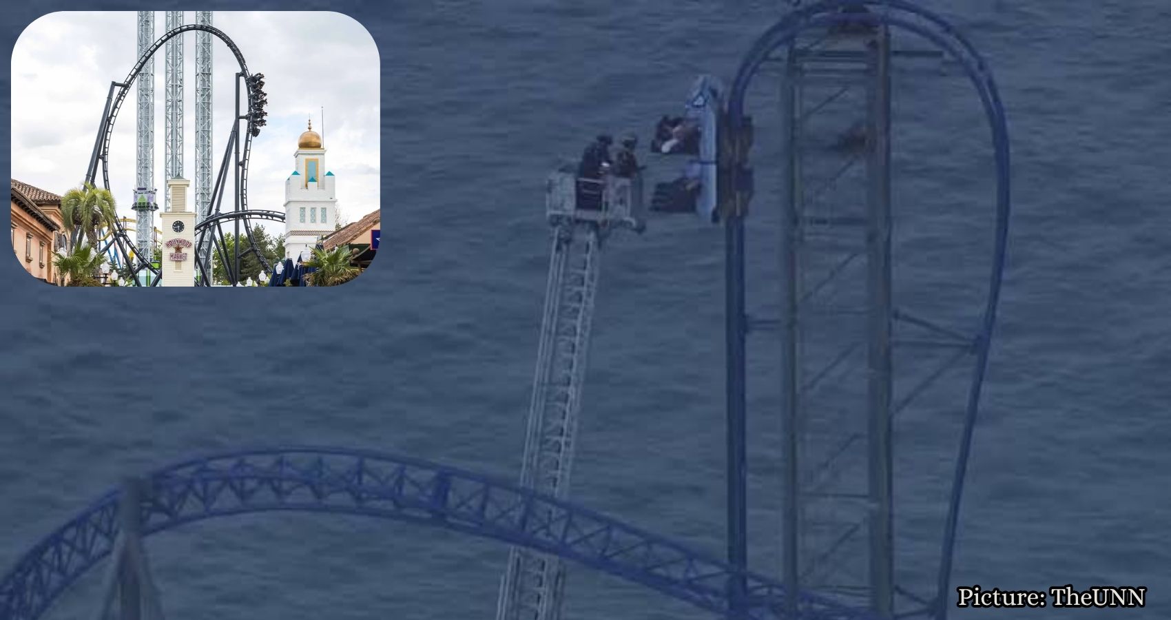 Featured & Cover Parkgoer Airlifted After Incident on Batman Roller Coaster