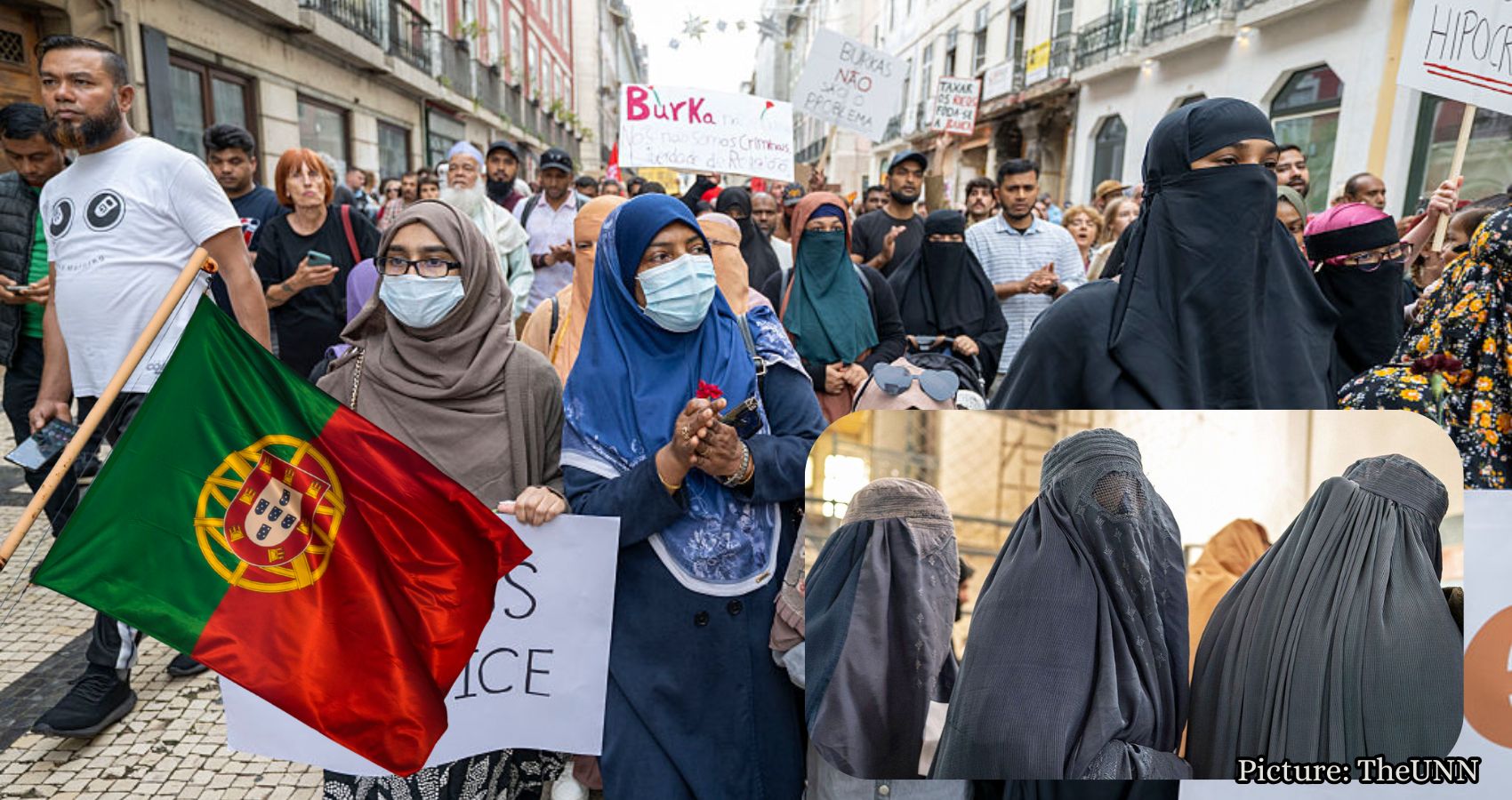 Featured & Cover Portugal Passes Law Prohibiting Face Coverings in Public Spaces
