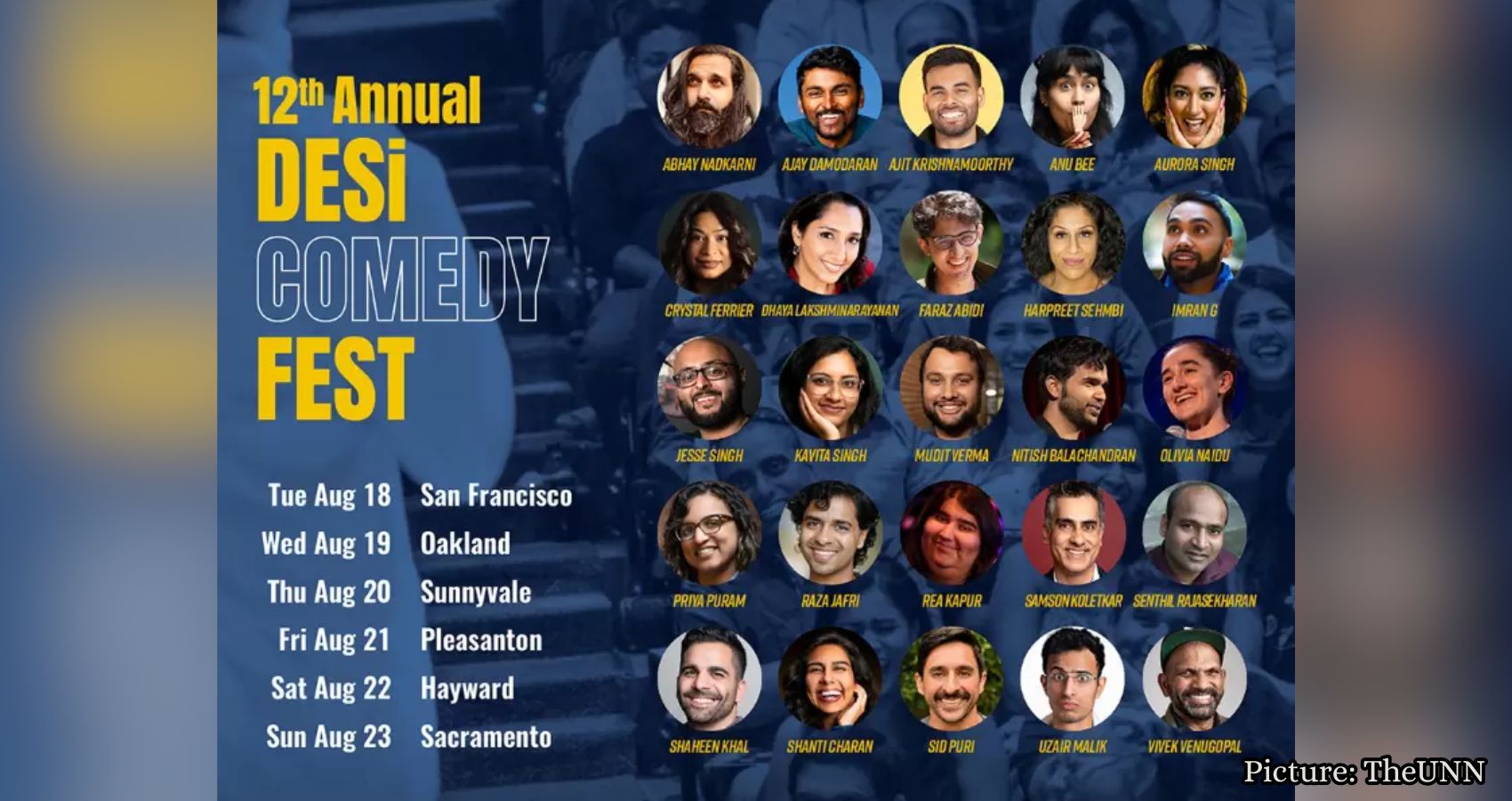 Featured & Cover South Asian Comedy Festival Features 25 Indian American Comics in Bay Area