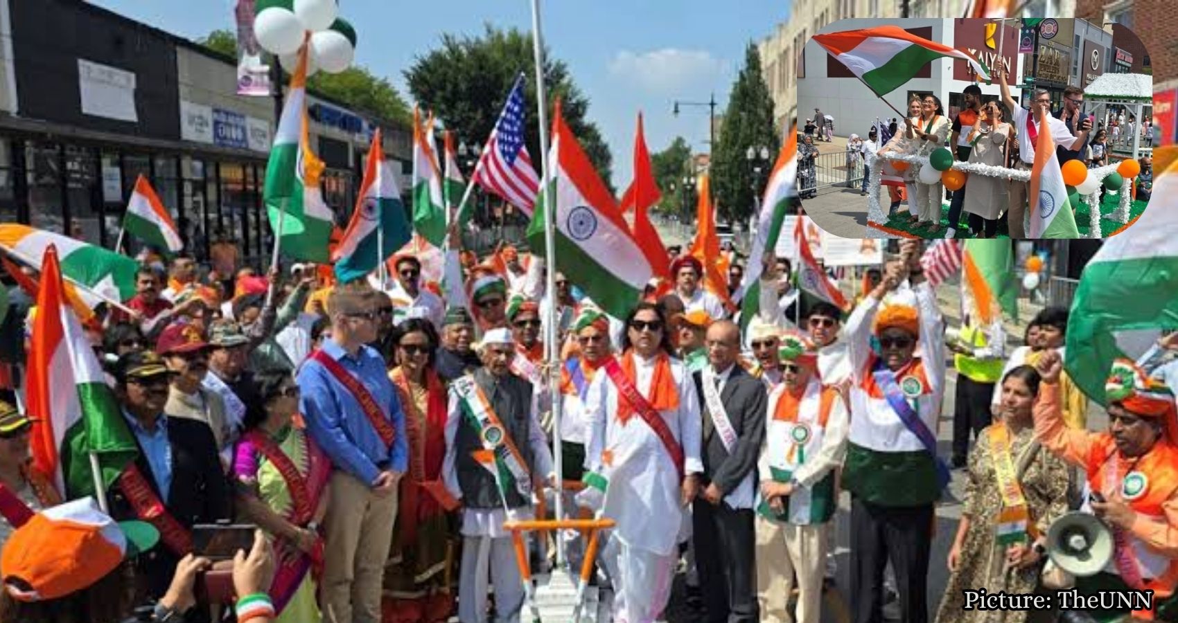 Featured & Cover Veterans Honored at Indian American Parade on Chicagos Devon Avenue