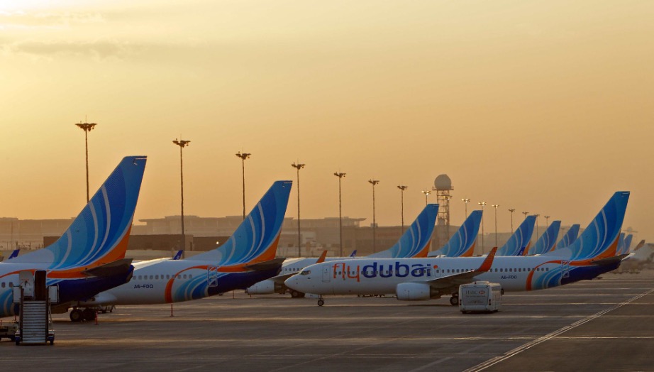 A flydubai Boeing 737 Official photo flydubai media gallery Fleet aircraft — not a picture of FZ1073 itself 1