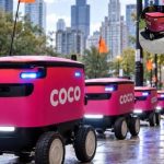 Featured & Cover Delivery Robots Take Over Chicago Sidewalks in Viral Video