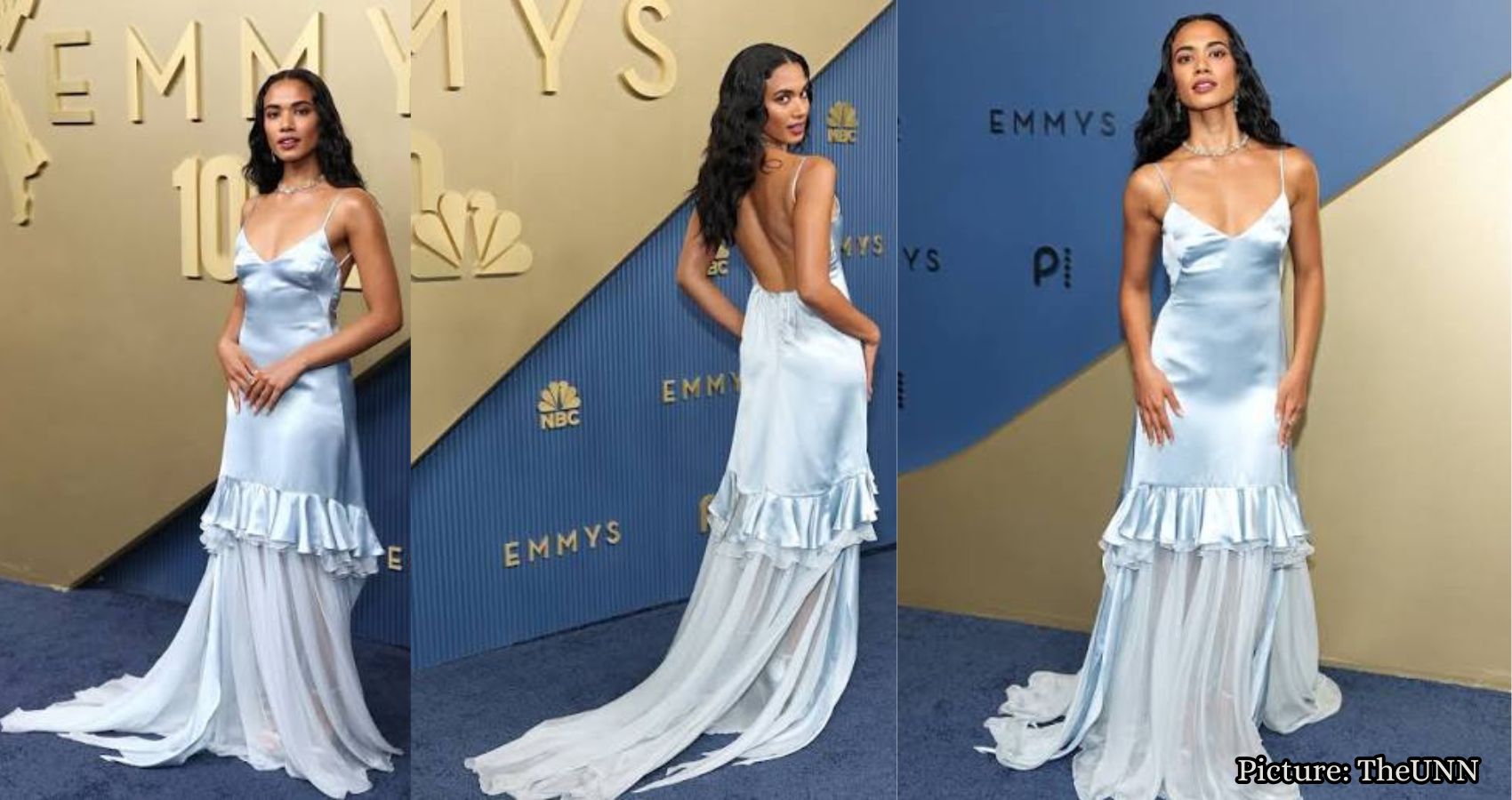 Featured & Cover Indian American Supriya Ganesh Stuns in Periwinkle at the Emmys