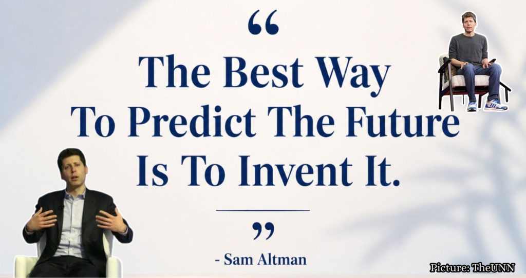 Quote of the Day: Sam Altman on Inventing the Future
