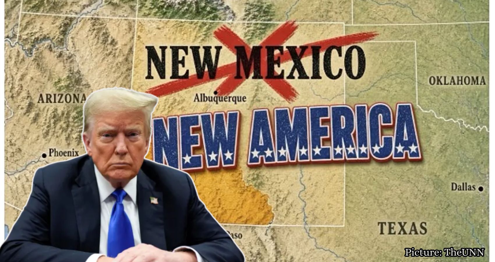 Featured & Cover Trump Proposes Renaming New Mexico to New America on Truth Social