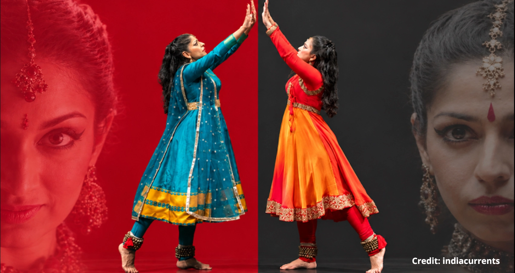 Kathak Artists Labonee Mohanta and Anjali Nath Premiere Half in the U S