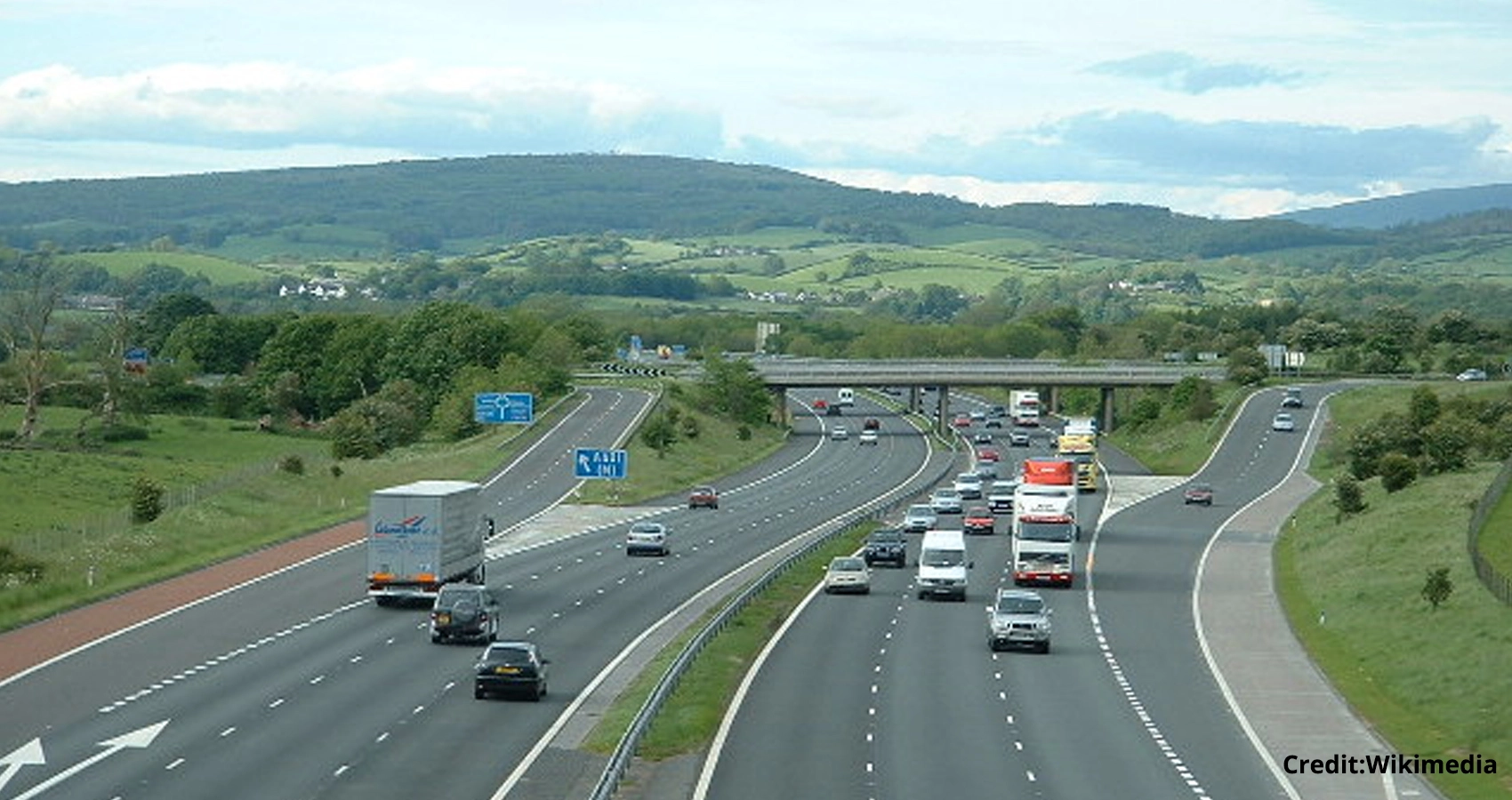 M6 motorway