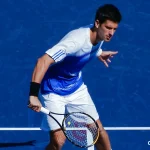 Novak Djokovic Faces Alex de Minaur