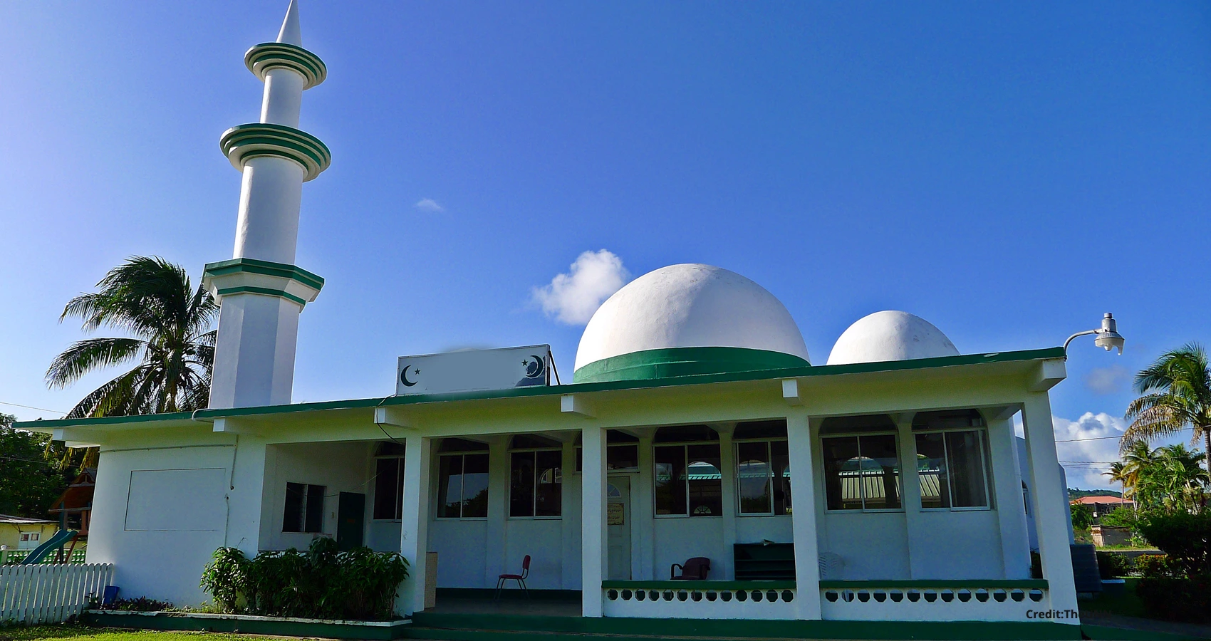small Town Mosque with Foreign Ties